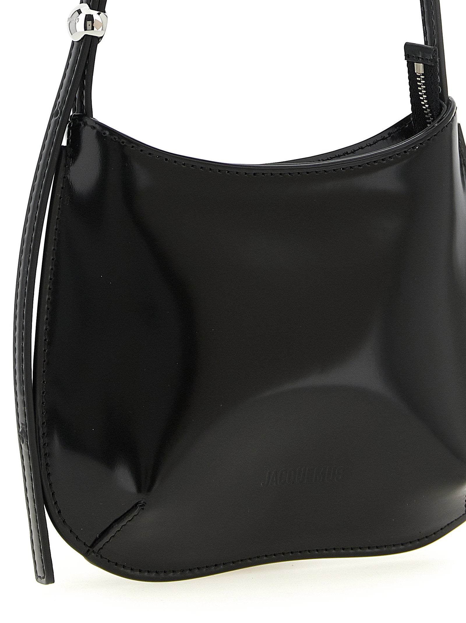 Jacquemus Le Petit Bisou Shoulder Bag Black