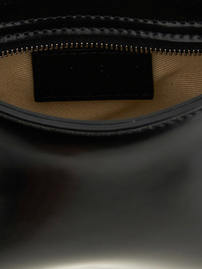 Jacquemus Le Petit Bisou Shoulder Bag Black