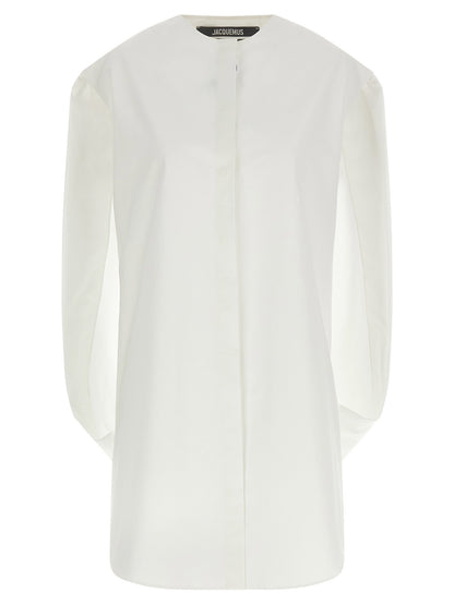 Jacquemus La Robe Berlingot Dress White