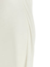 Jacquemus La Robe Maille Plumetis Dress White