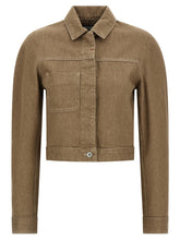 Jacquemus La Veste Ovalo Cargo Jacket Beige