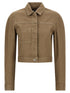 Jacquemus La Veste Ovalo Cargo Jacket Beige
