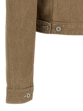 Jacquemus La Veste Ovalo Cargo Jacket Beige