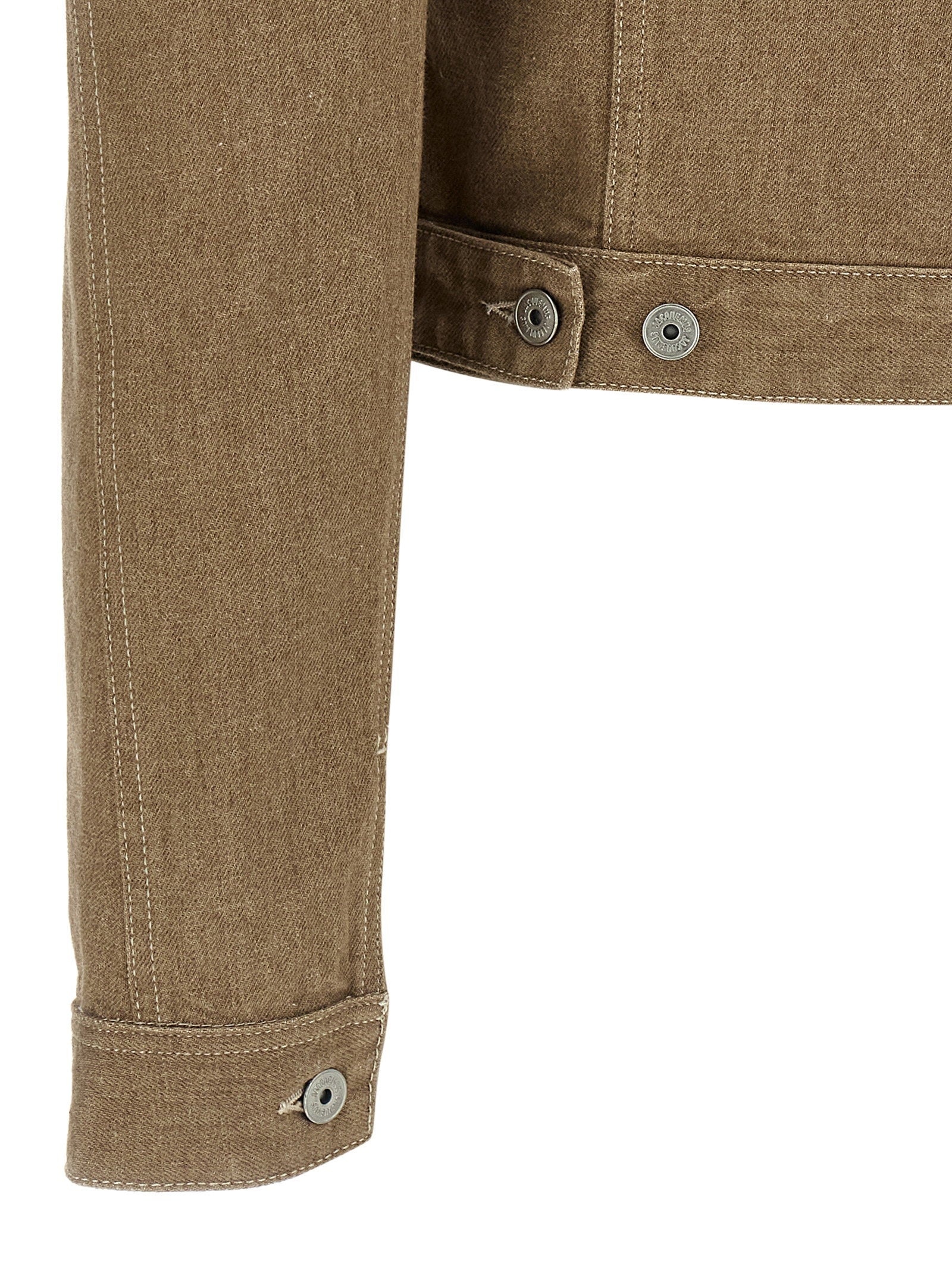 Jacquemus La Veste Ovalo Cargo Jacket Beige