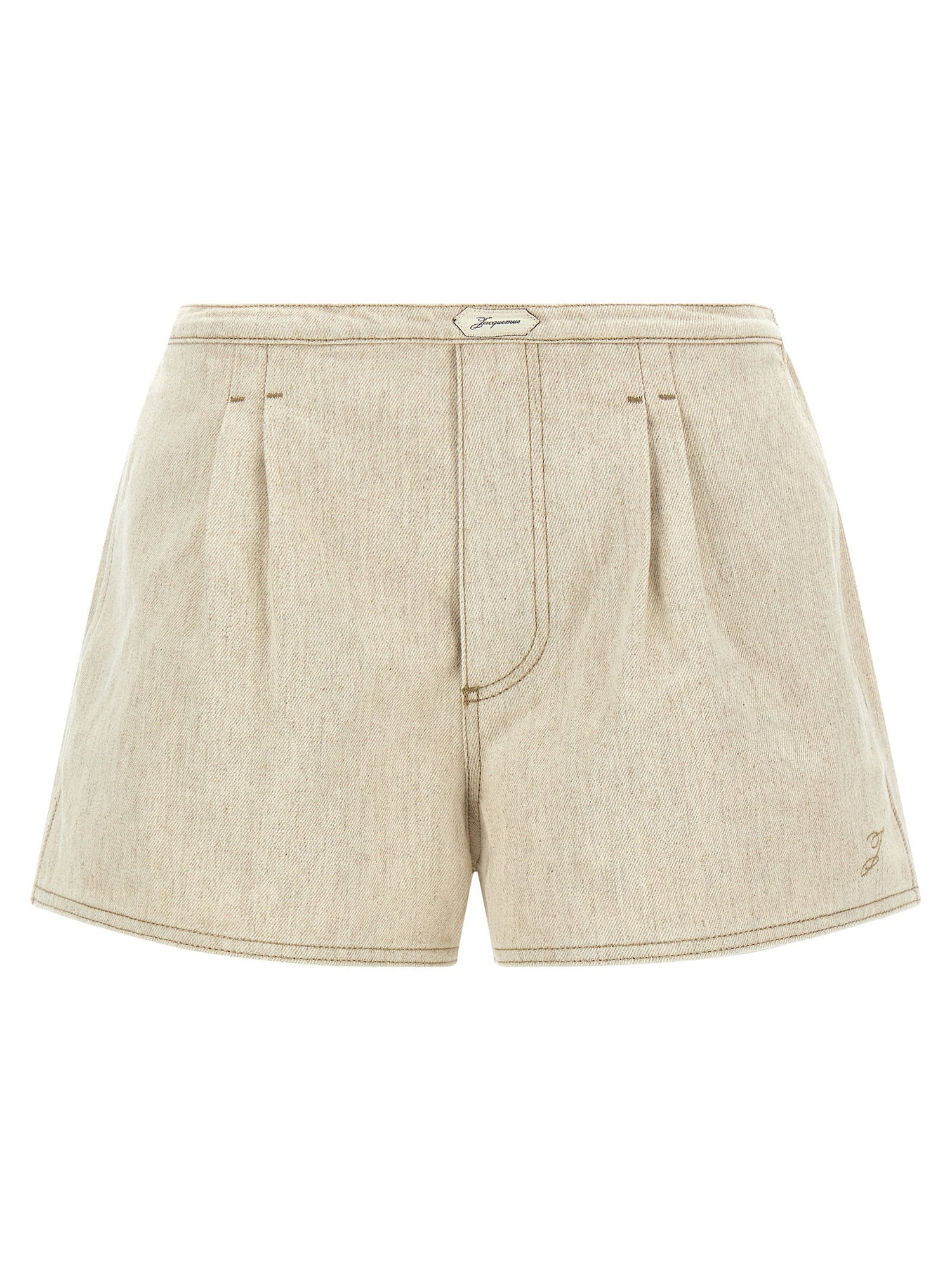 Jacquemus Le Short De-nimes Amelo Shorts Beige