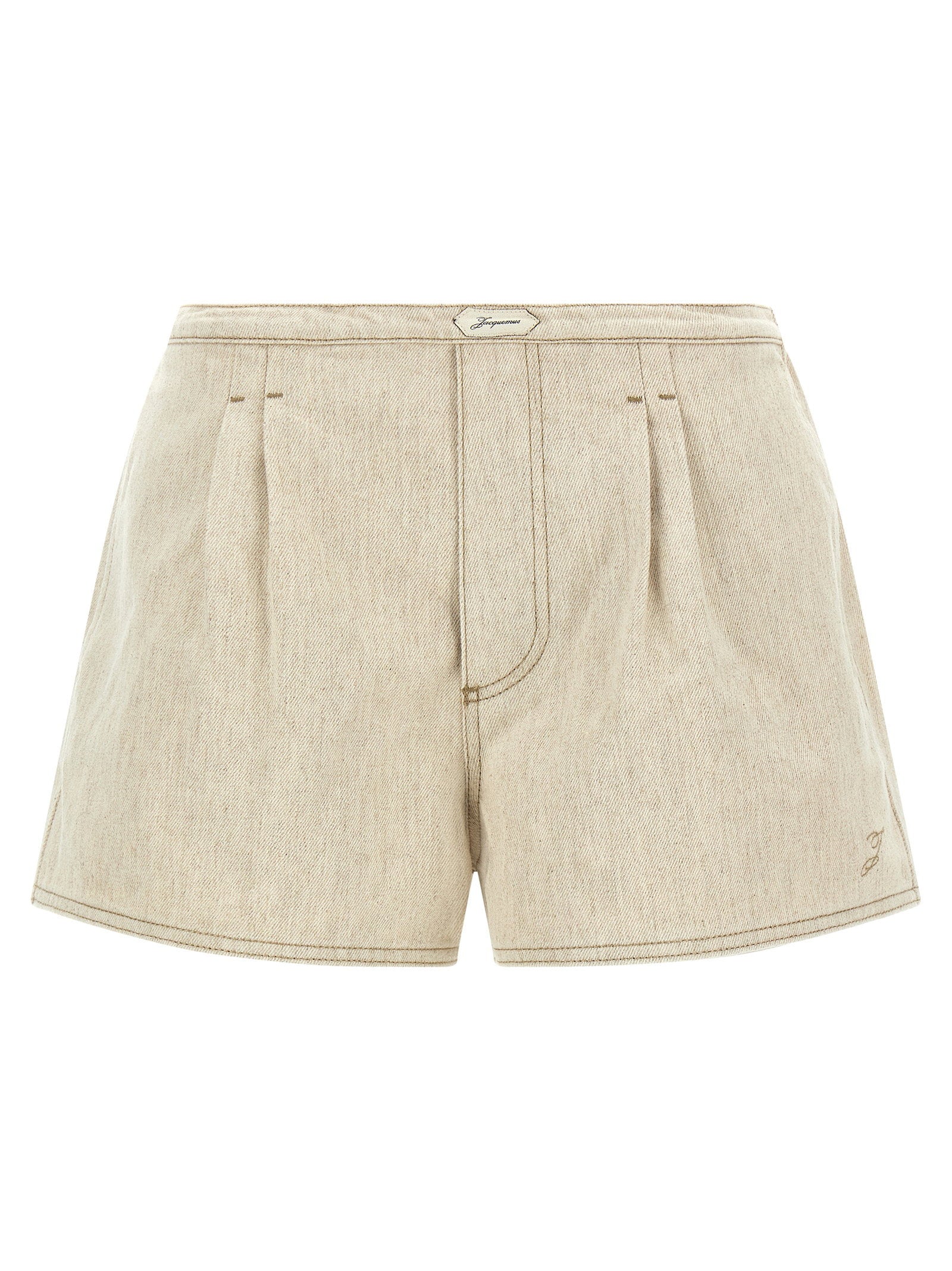 Jacquemus Le Short De-nimes Amelo Shorts Beige