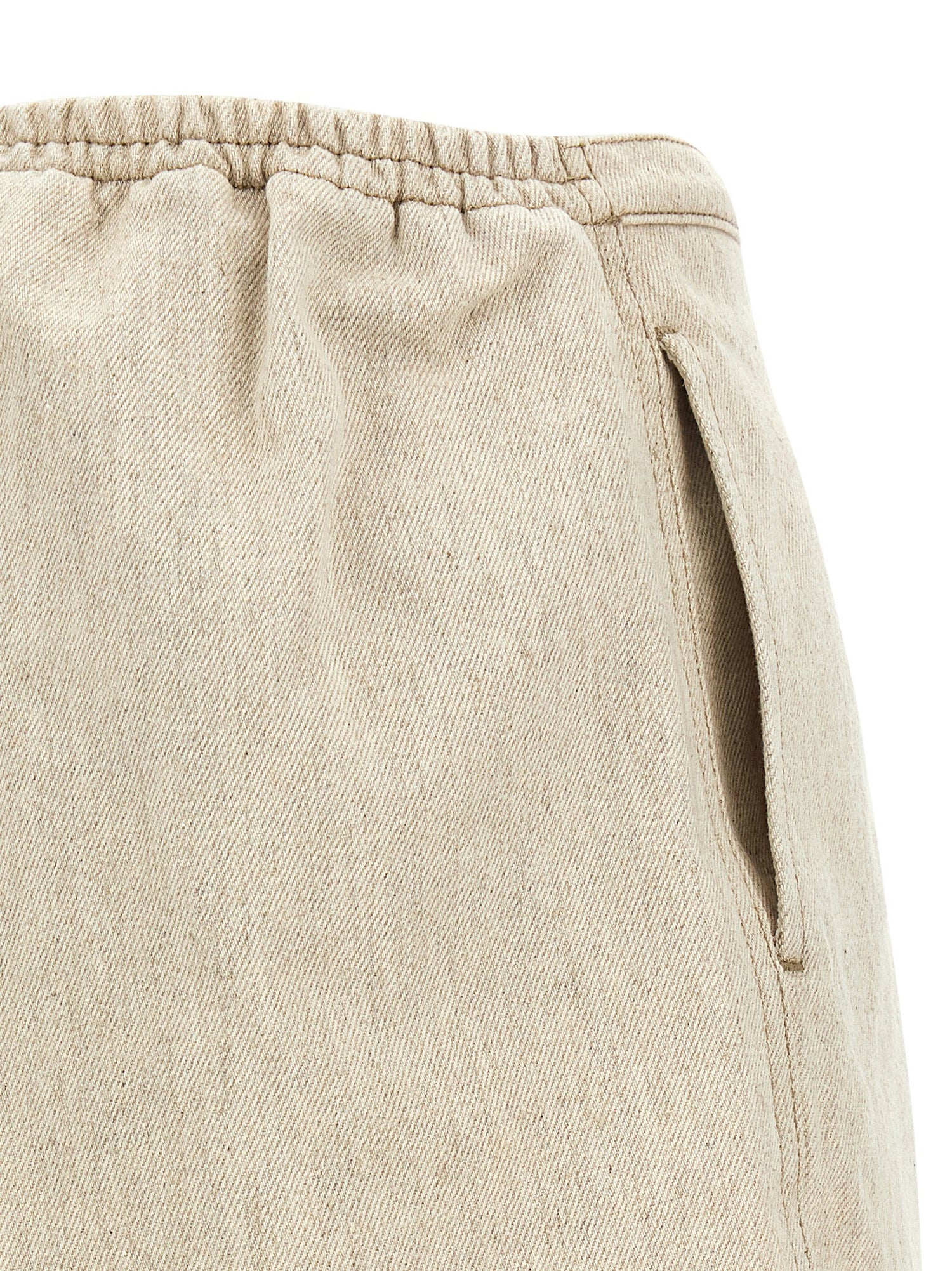 Jacquemus Le Short De-nimes Amelo Shorts Beige