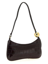 Jacquemus Le Bisou Perle Shoulder Bag Bordeaux