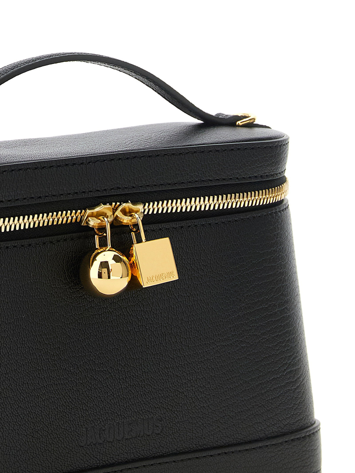 Jacquemus Le Petit Vanity Handbag Black