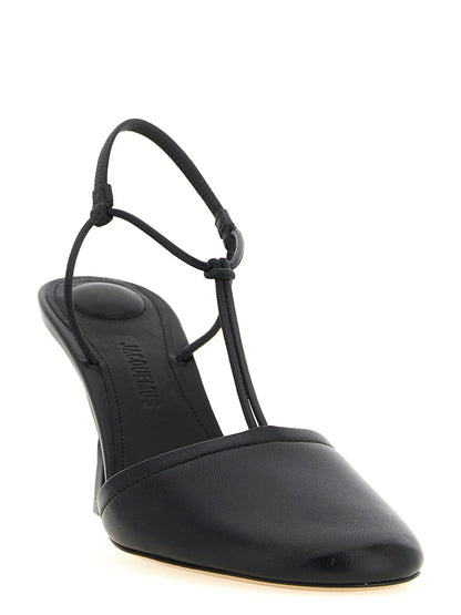 Jacquemus Les Sandales Pina Sandals Black