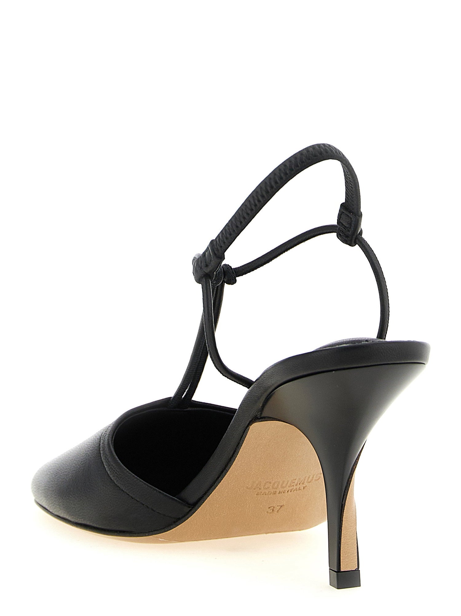 Jacquemus Les Sandales Pina Sandals Black
