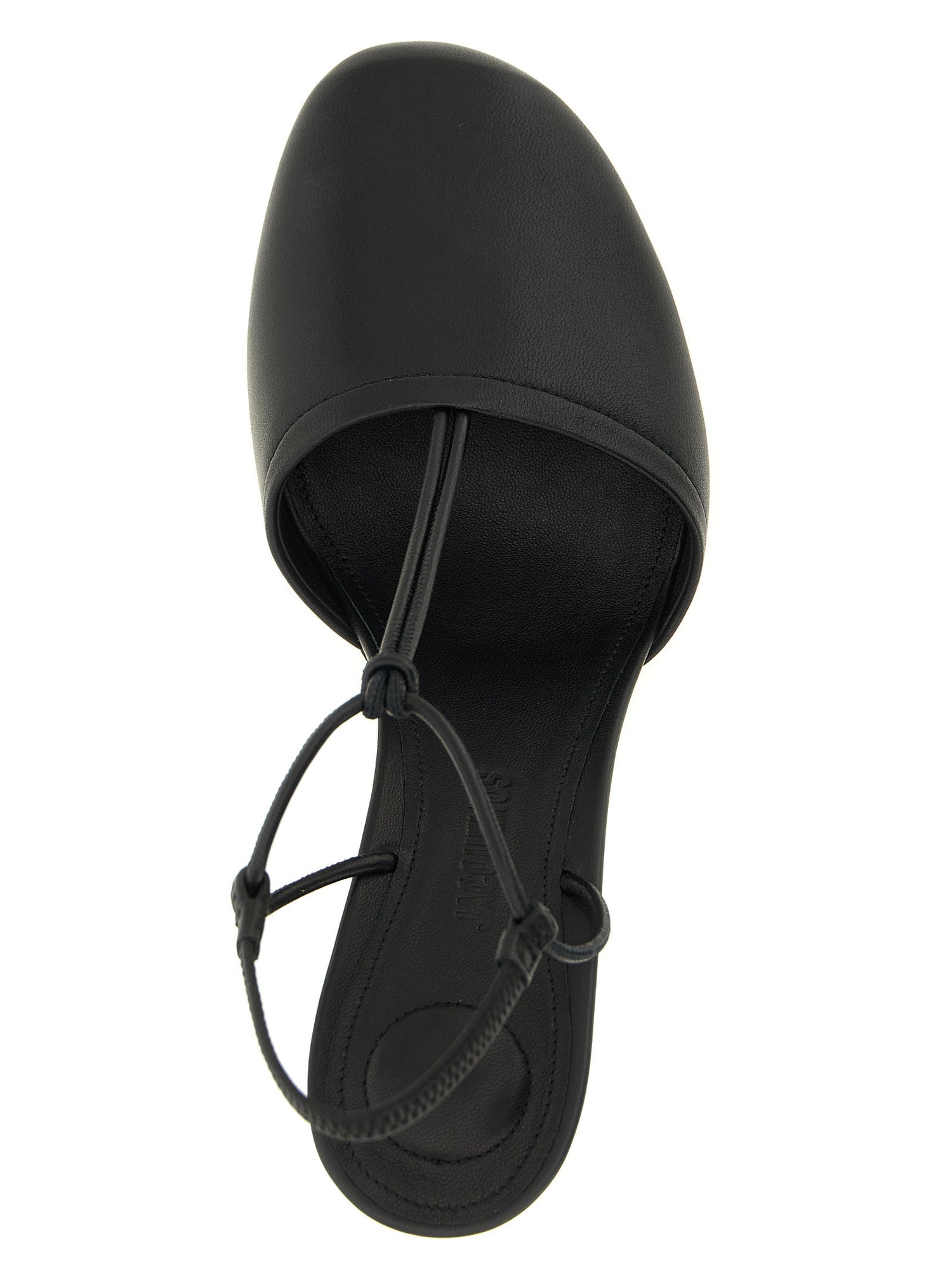 Jacquemus Les Sandales Pina Sandals Black
