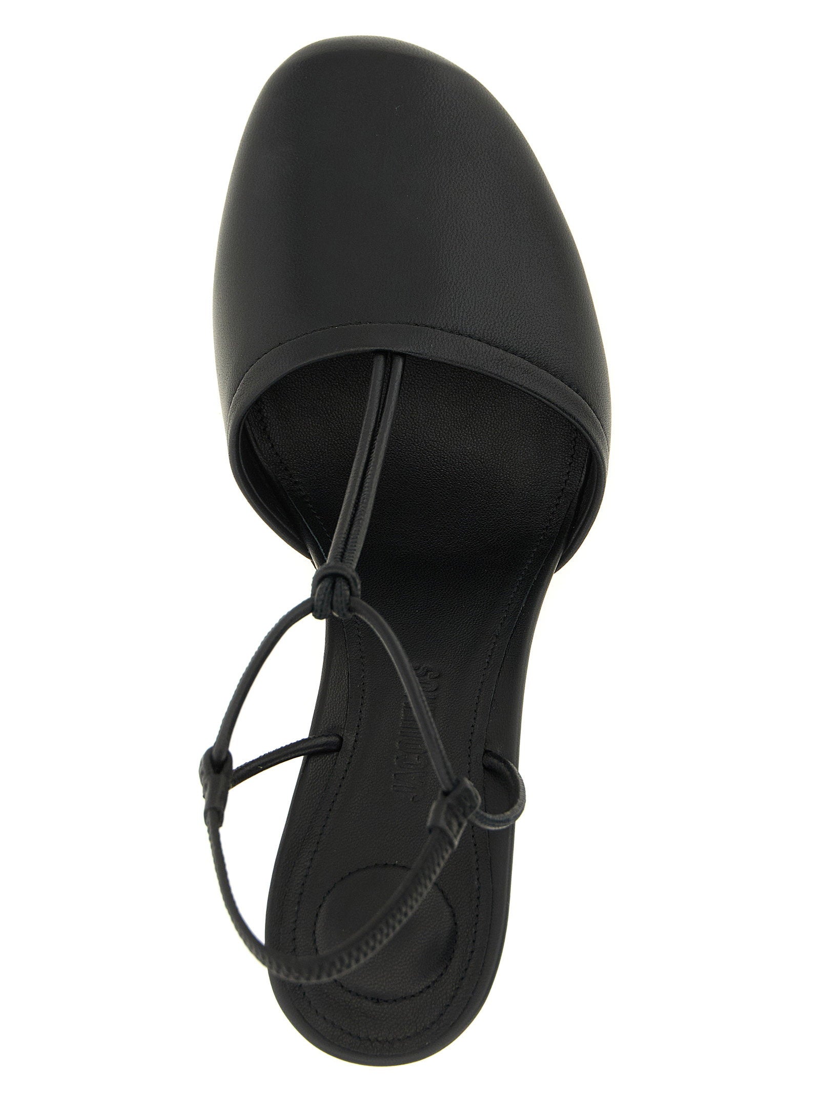 Jacquemus Les Sandales Pina Sandals Black