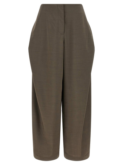 Jacquemus Le Pantalon Cubisto Pants Gray