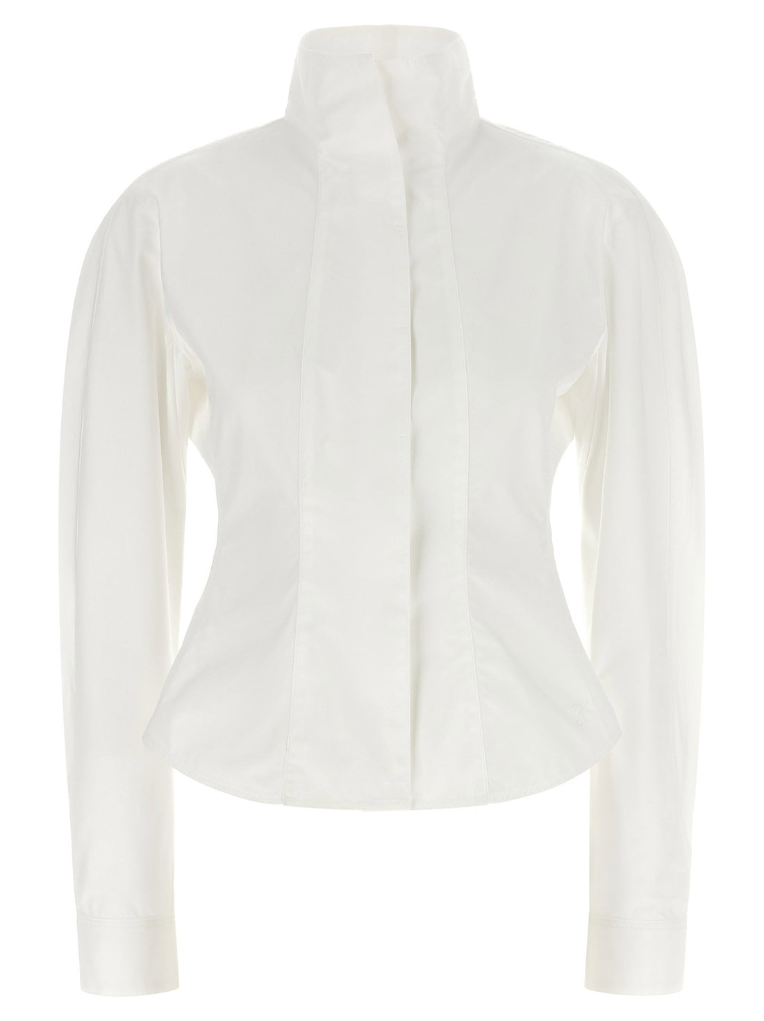 Jacquemus La Chemise Tulipe Shirt White