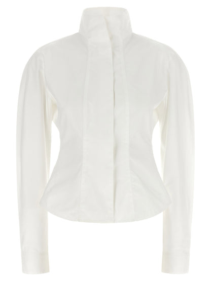 Jacquemus La Chemise Tulipe Shirt White