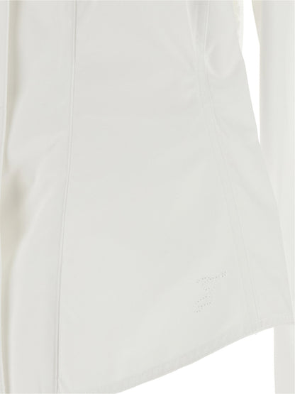 Jacquemus La Chemise Tulipe Shirt White
