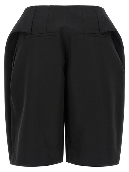 Jacquemus Le Short Cubisto Bermuda Shorts Black  