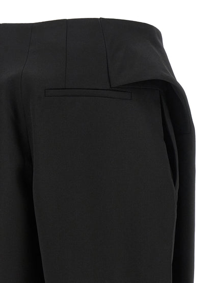 Jacquemus Le Short Cubisto Bermuda Shorts Black  