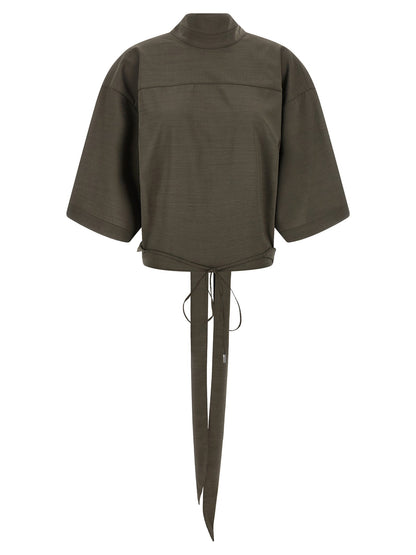 Jacquemus La Blouse Havana Blouse Gray