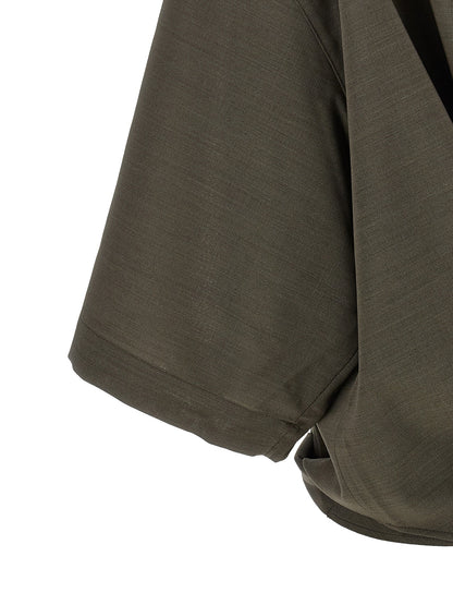 Jacquemus La Blouse Havana Blouse Gray