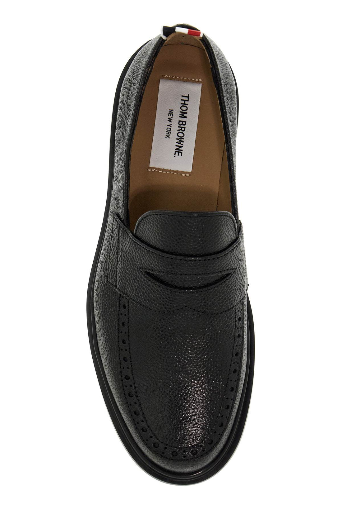 Jam leather brogue loafers