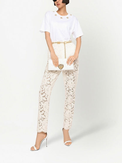 Dolce &amp; Gabbana Trousers White