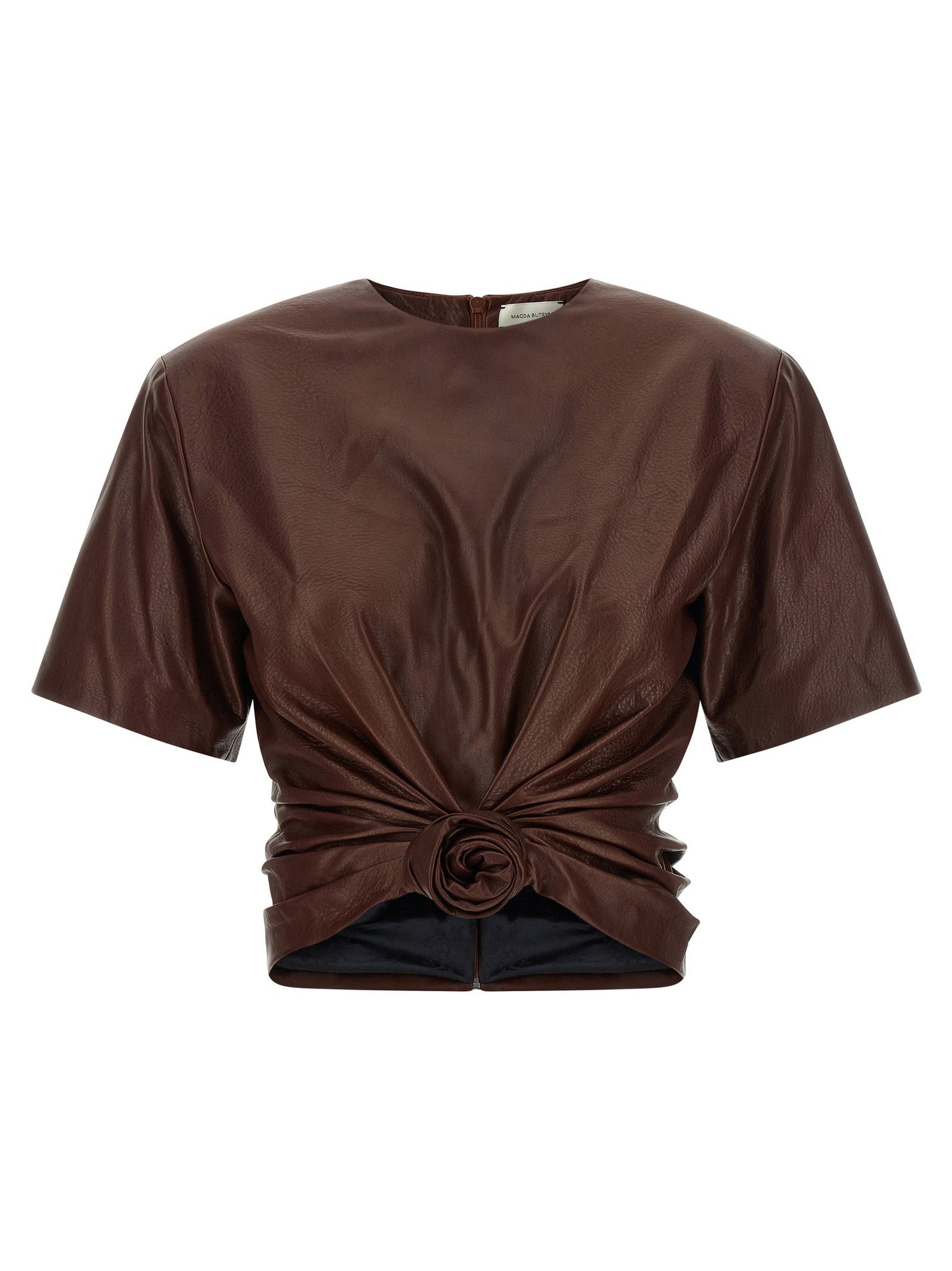 Magda Butrym 15 T-shirt Brown