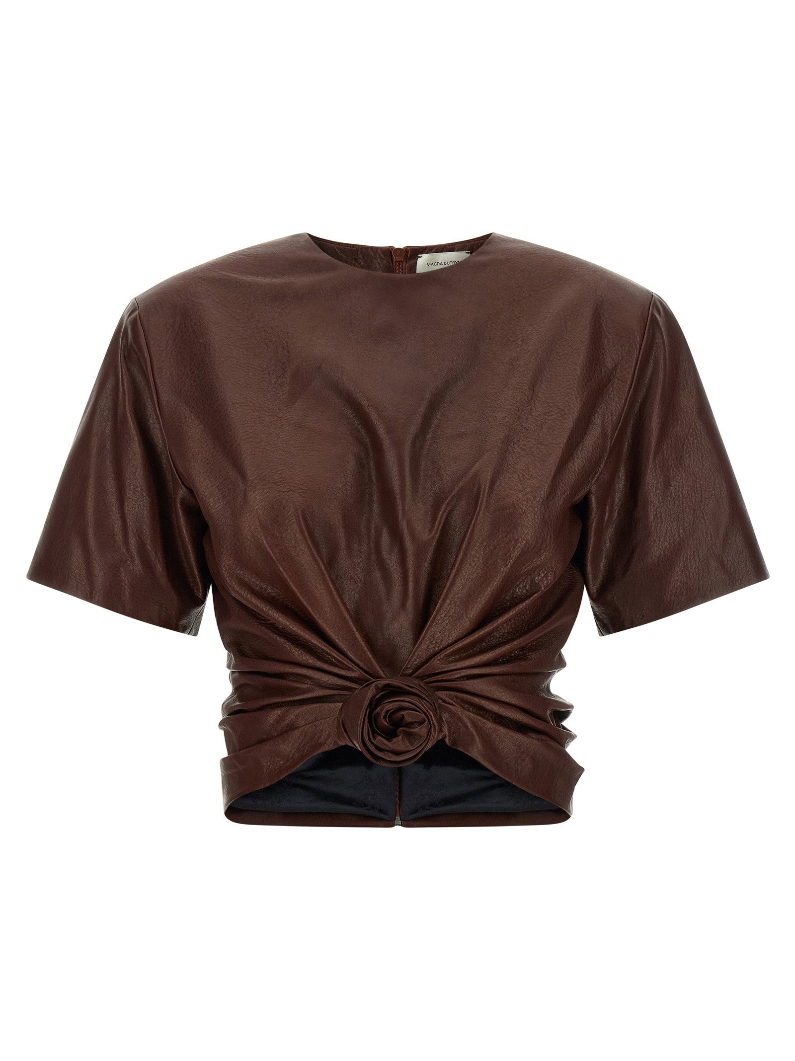 Magda Butrym 15 T-shirt Brown