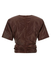 Magda Butrym 15 T-shirt Brown