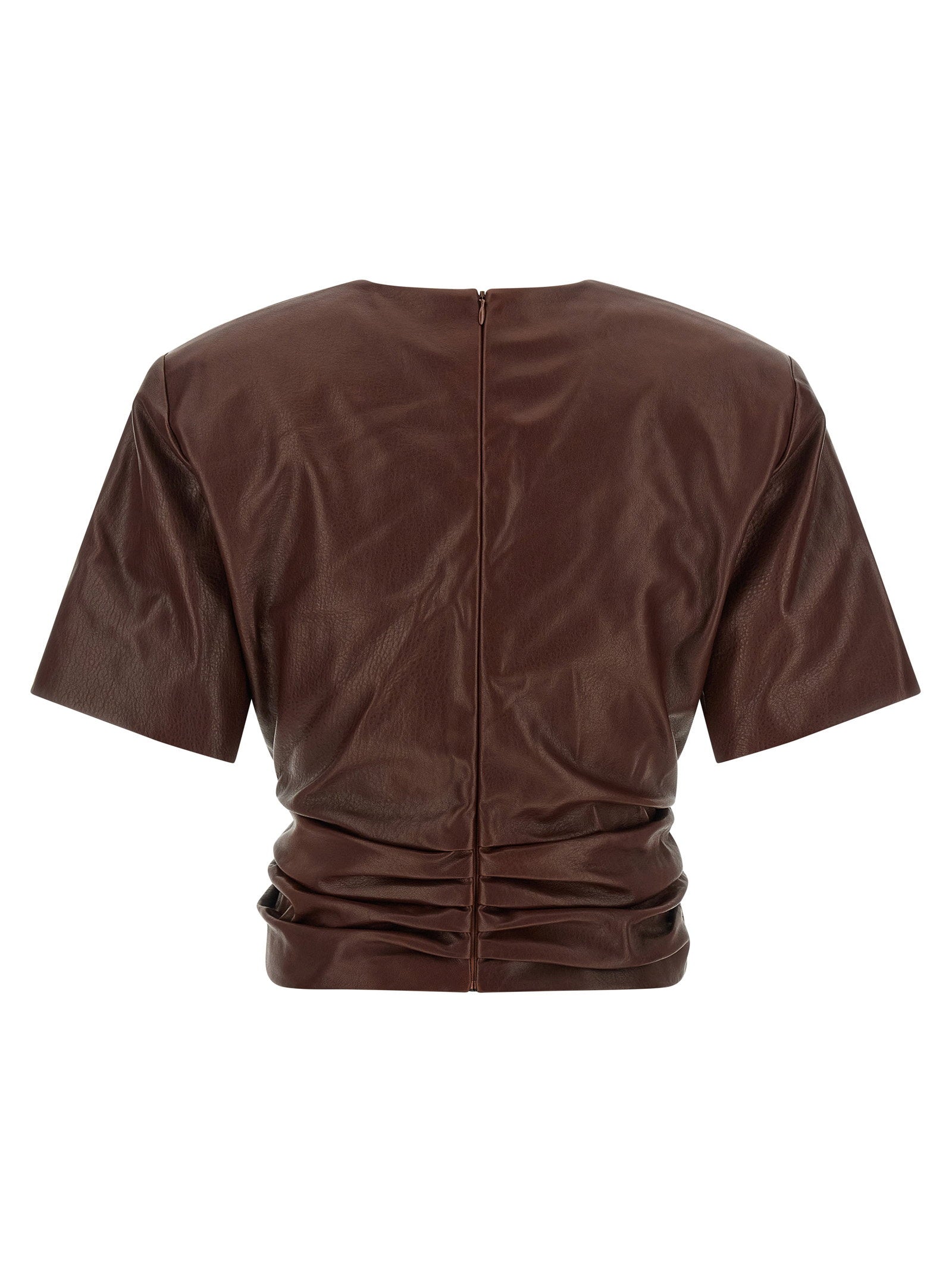 Magda Butrym 15 T-shirt Brown