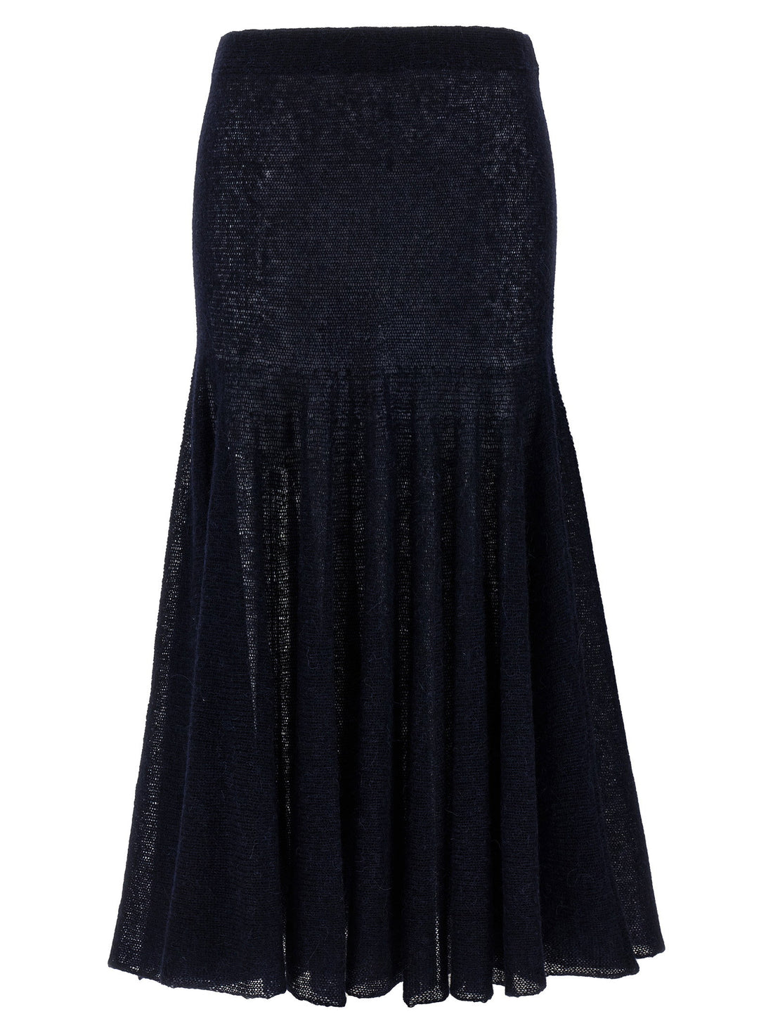 Magda Butrym Pf25 Knitwear 16 Skirt Skirt Blue