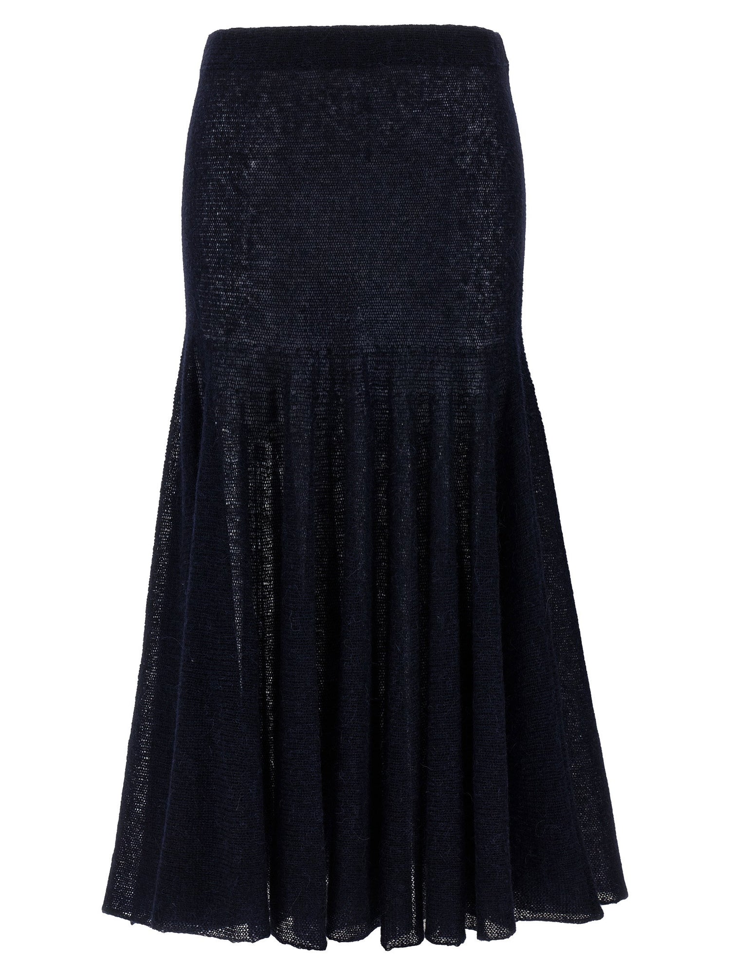 Magda Butrym Pf25 Knitwear 16 Skirt Skirt Blue