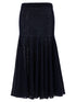 Magda Butrym Pf25 Knitwear 16 Skirt Skirt Blue
