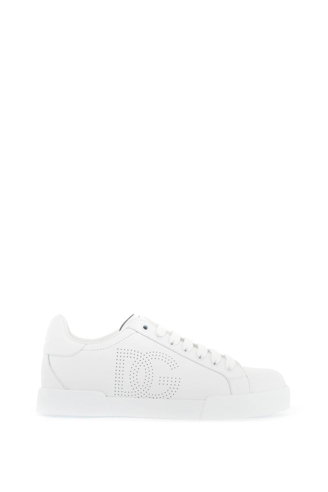 D&amp;G portofino leather sneakers