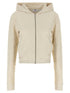 Off White Terry Off Sweatshirt Beige