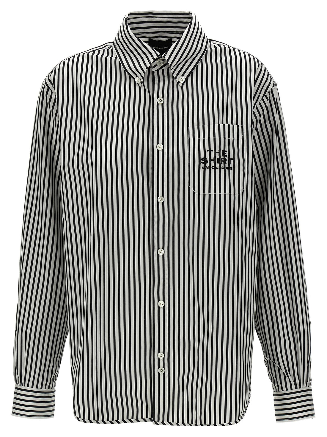 Marc Jacobs The Striped Shirt Shirt White/black