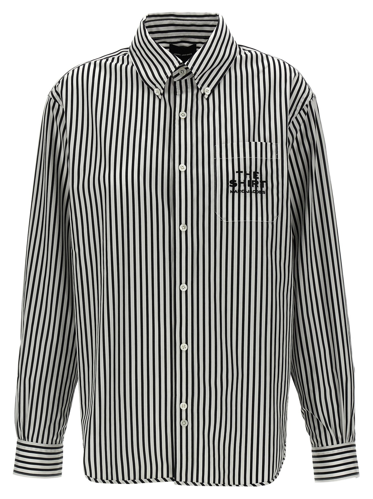 Marc Jacobs The Striped Shirt Shirt White/black