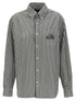 Marc Jacobs The Striped Shirt Shirt White/black