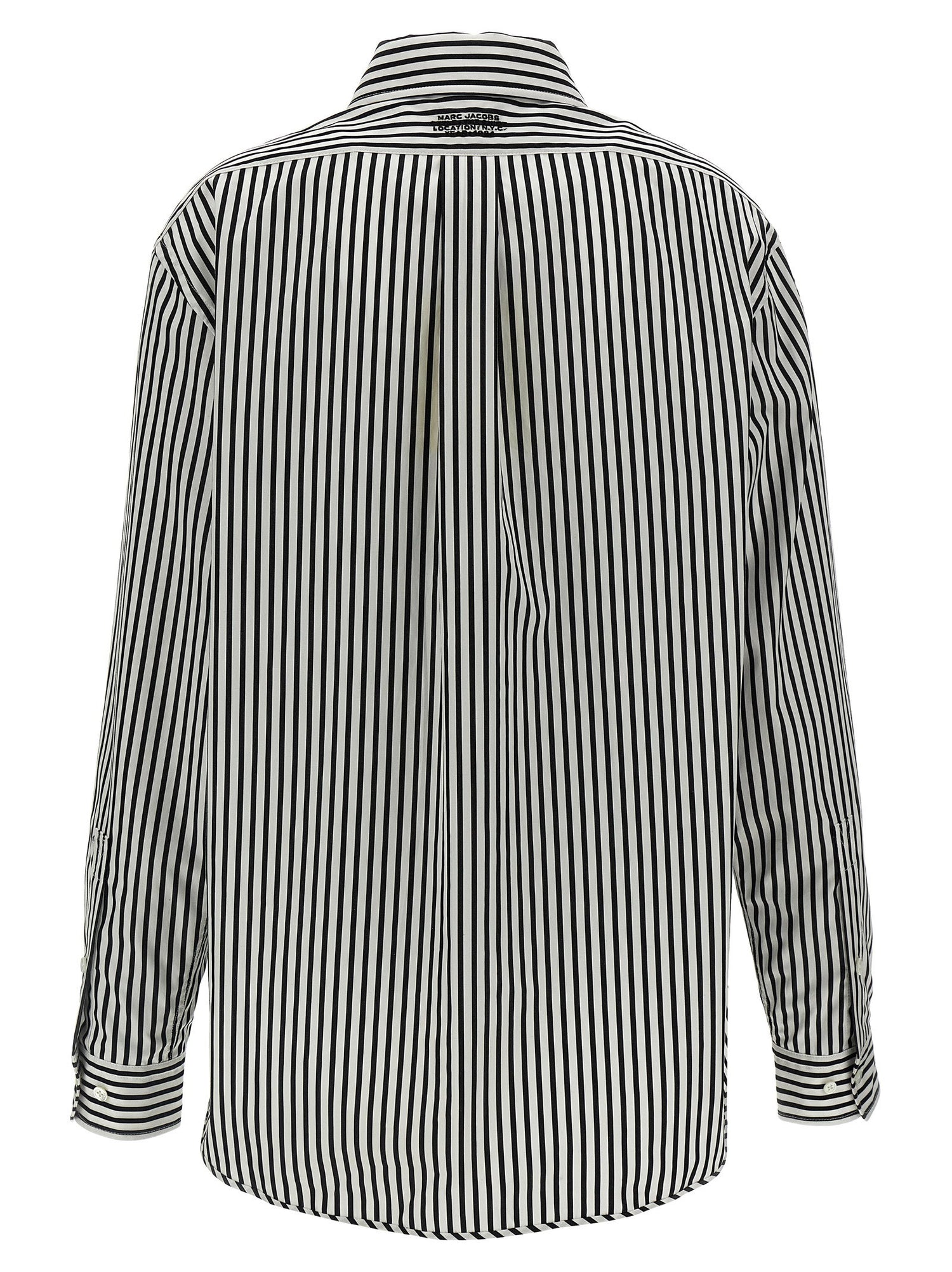 Marc Jacobs The Striped Shirt Shirt White/black