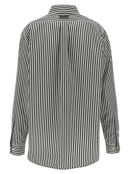 Marc Jacobs The Striped Shirt Shirt White/black