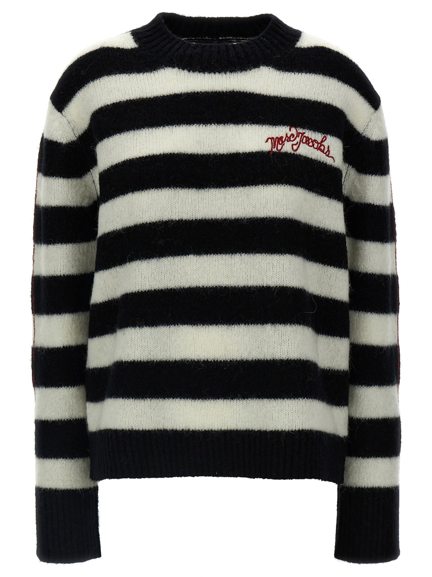 Marc Jacobs Striped Sweater White/black