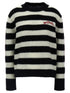 Marc Jacobs Striped Sweater White/black