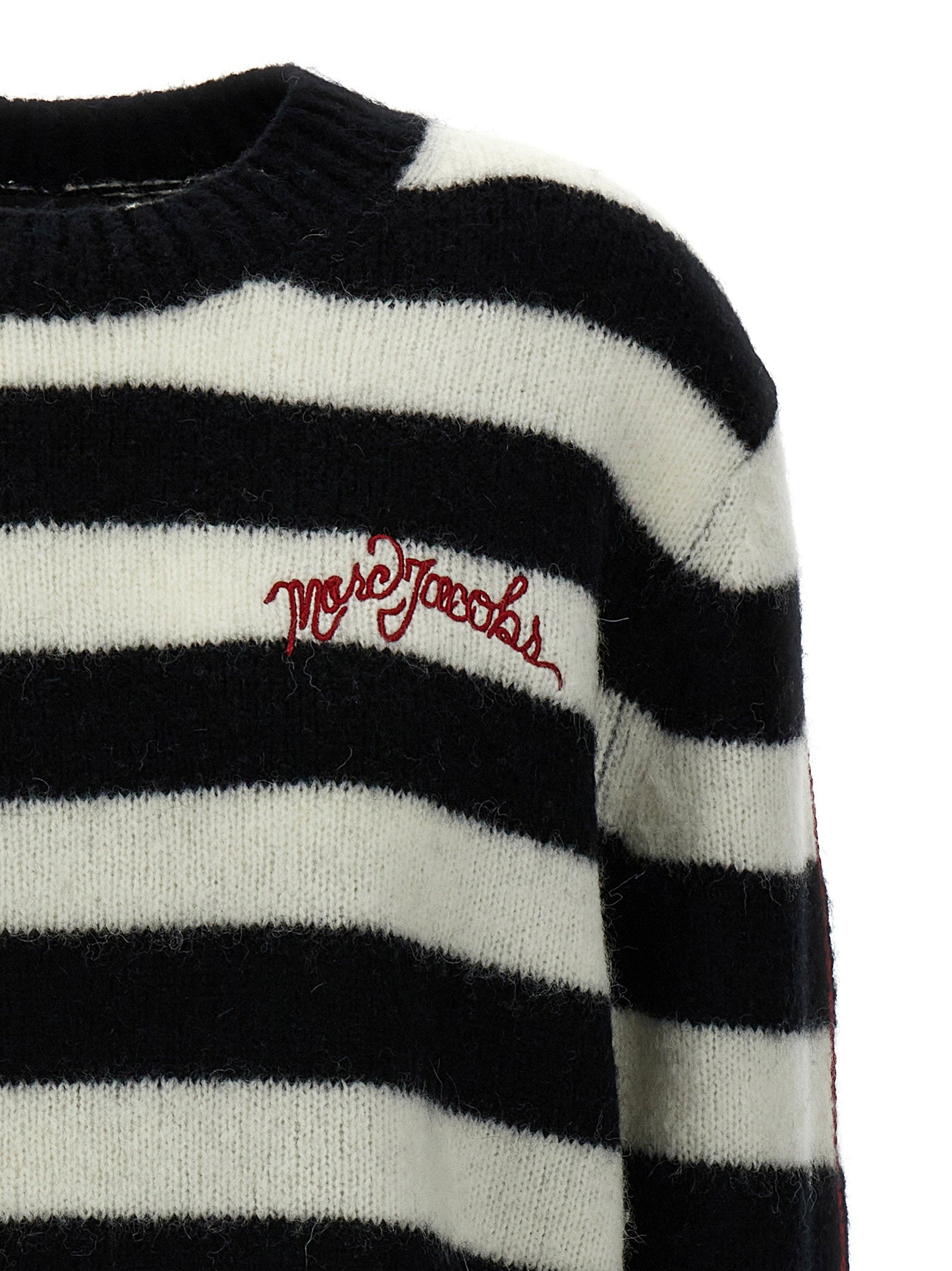 Marc Jacobs Striped Sweater White/black