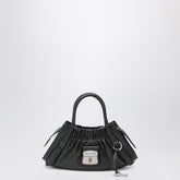 Marc Jacobs The Cristina Small Gathered Leather Satchel Black