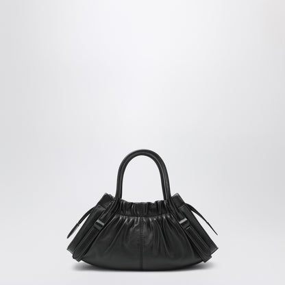 Marc Jacobs The Cristina Small Gathered Leather Satchel Black