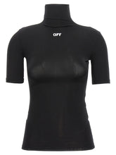 Off White Off Stamp Logo Stencil T-shirt Black