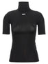 Off White Off Stamp Logo Stencil T-shirt Black