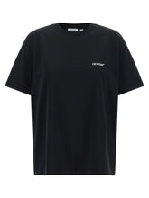 Off White Arrow Out Flower T-shirt Black