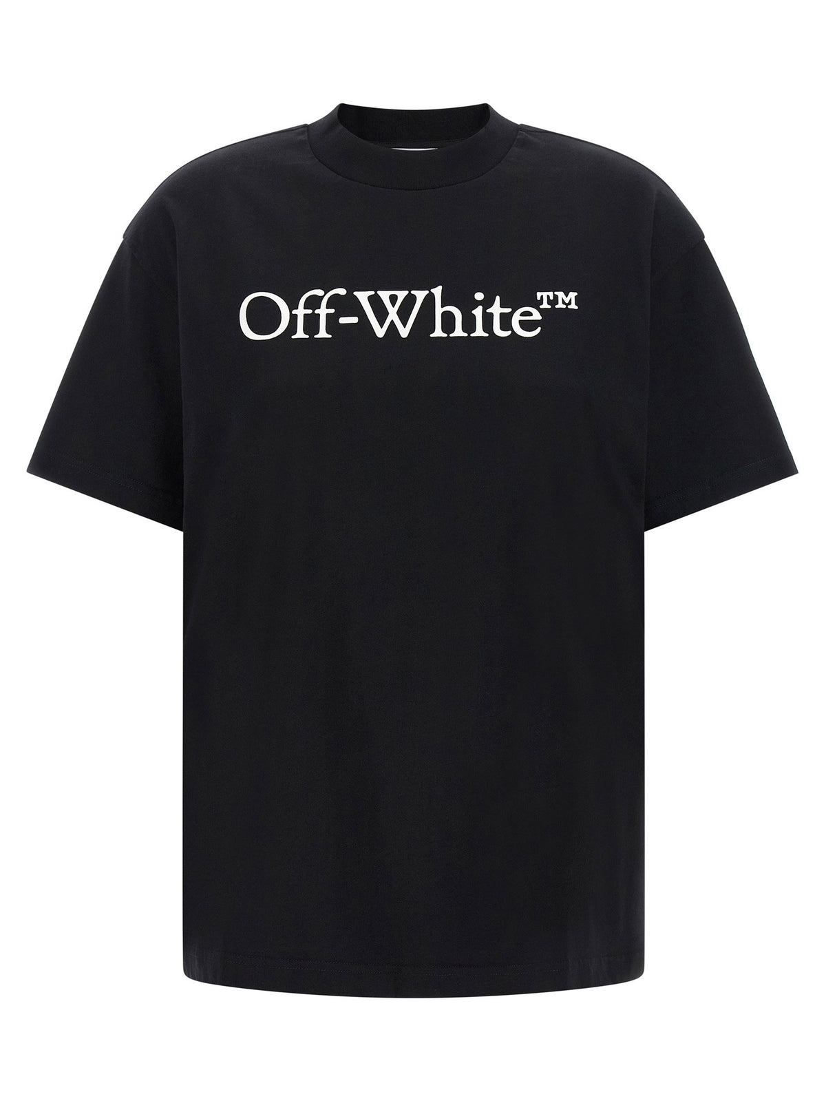 Off White Big Logo Bookish T-shirt Black